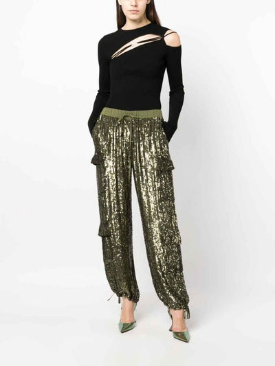 Pantaloni Full Paillettes