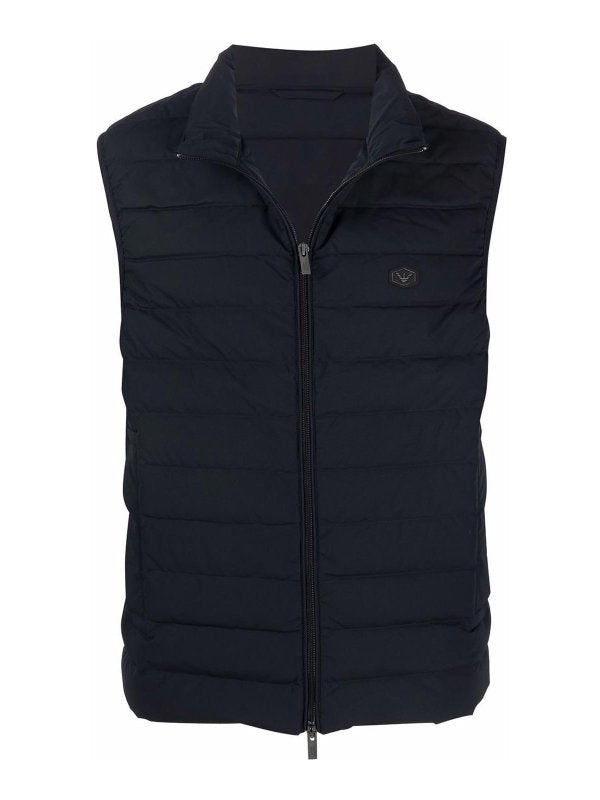 Gilet In Piumino Logato