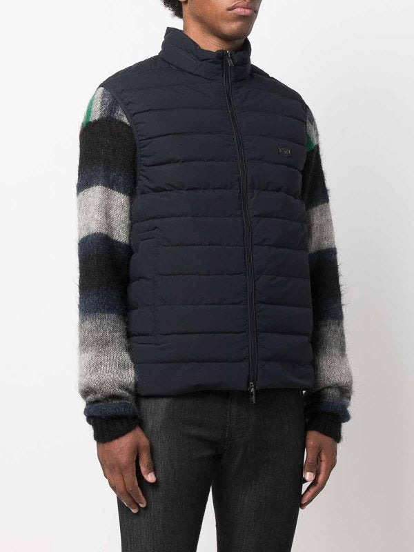 Gilet In Piumino Logato