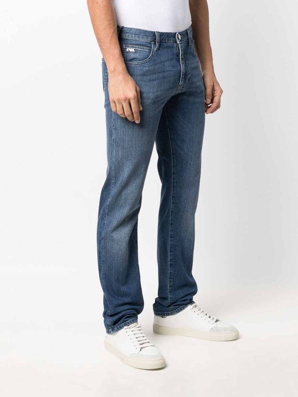 Jeans Slim In Denim