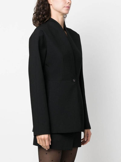 Giacca Blazer Monopetto In Lana