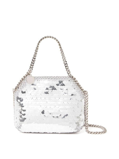 Mini Borsa A Tracolla Falabella In Paillettes