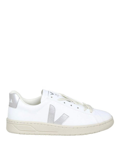 Sneaker Urca In Pelle Colore Bianco E Silver