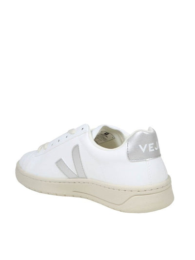 Sneaker Urca In Pelle Colore Bianco E Silver