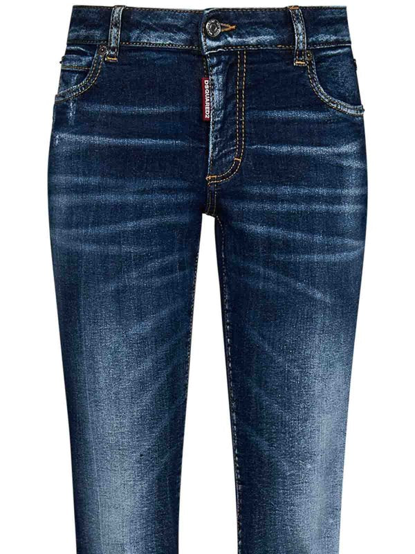 Jeans Twiggy In Denim Blu Sbiadito