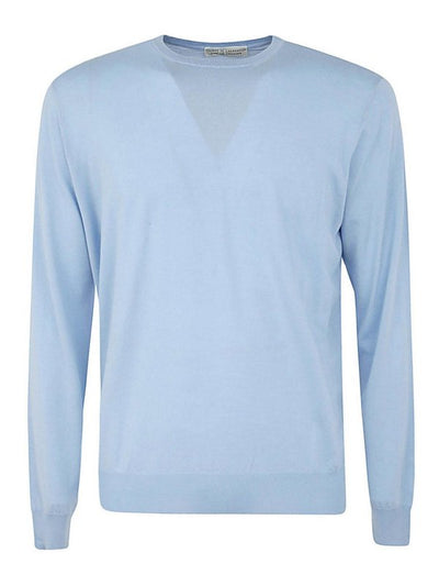 Maglia Girocollo Lana Seta Cashmere