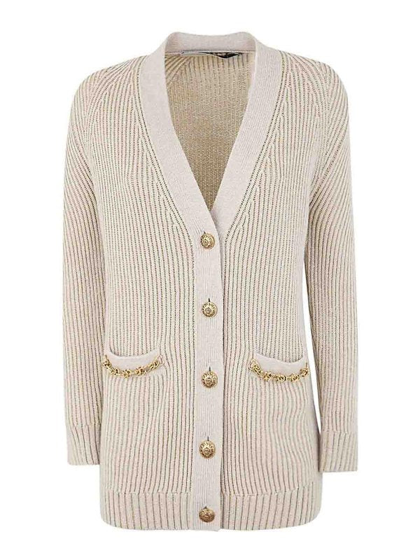 Cardigan Journey W In Lana A Coste Jacquard