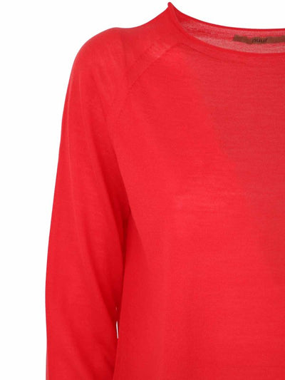 Maglione Con Scollo A Barchetta