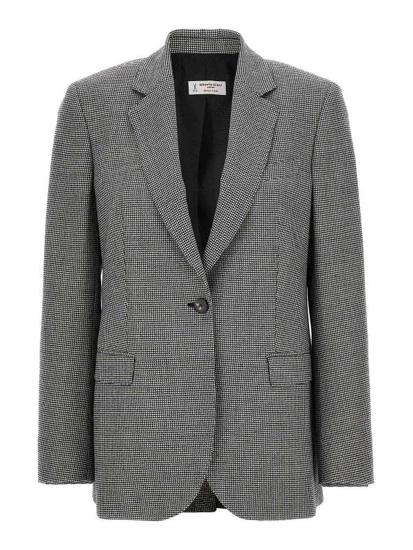 Blazer Pied De Poule