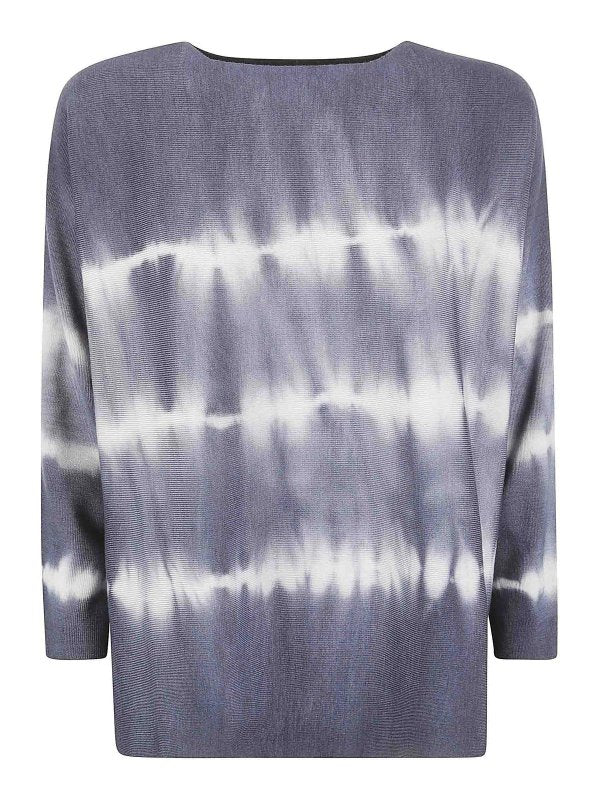 Maglione Girocollo Shibori