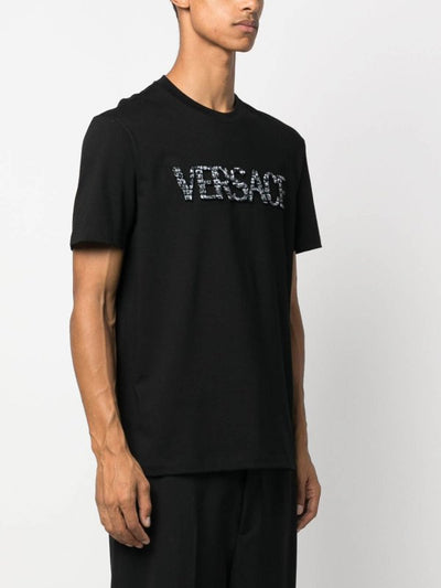 T-shirt Versace Ricamata.