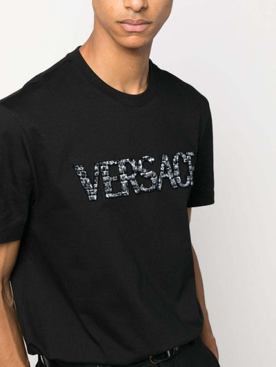 T-shirt Versace Ricamata.