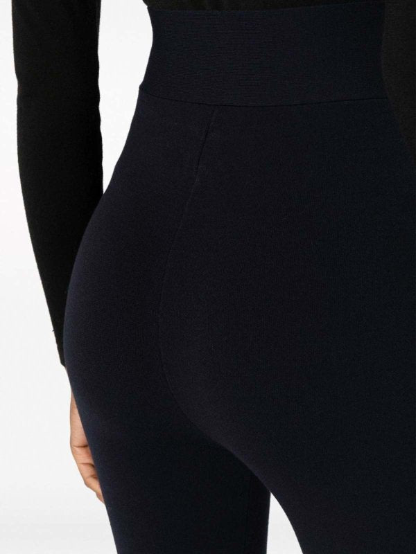 Leggings A Vita Alta Con Elastico In Vita