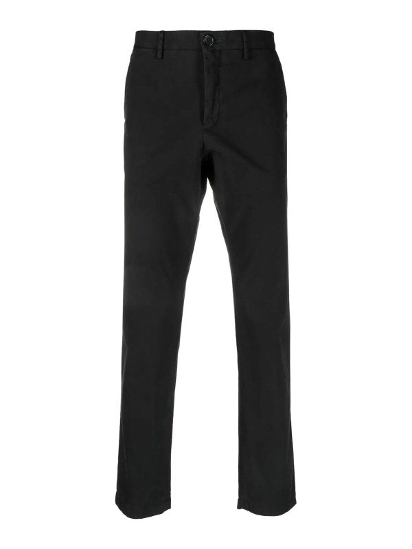 Pantaloni Chino Con Patch Zebrata