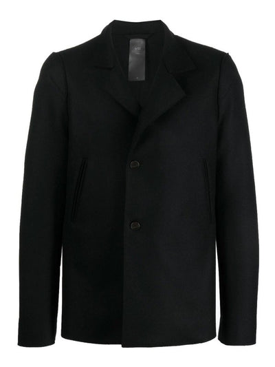 Blazer Doppiopetto In Cotone Lana