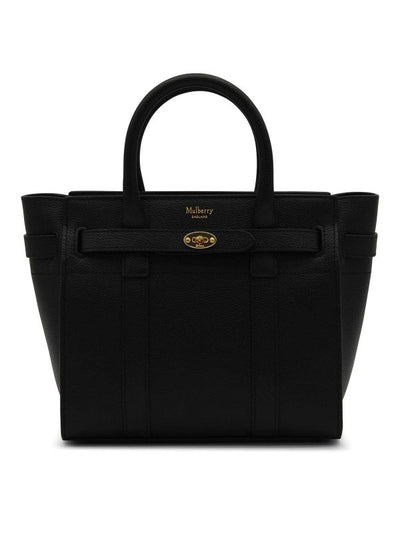 Borsa Tote In Pelle Nera