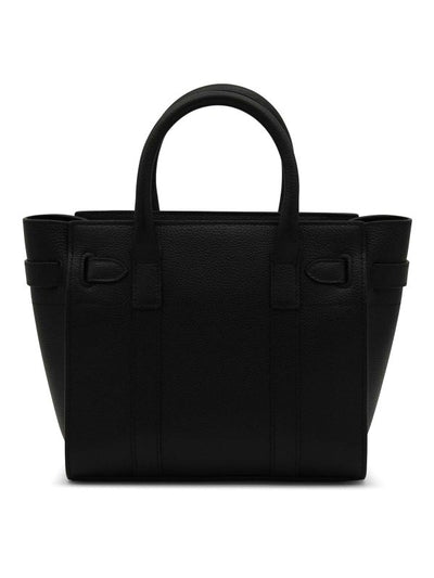 Borsa Tote In Pelle Nera