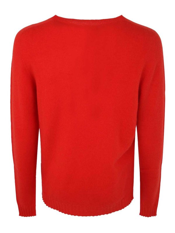 Maglia Girocollo In Cashmere