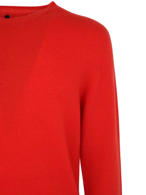 Maglia Girocollo In Cashmere