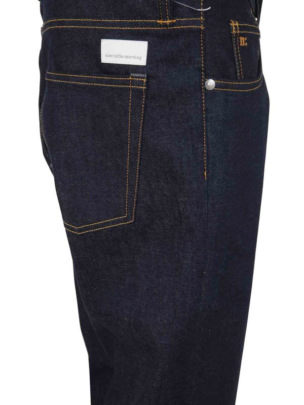 Jeans Classici Con Risvolto