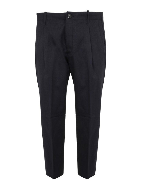 Pantaloni Stretch Con Pences