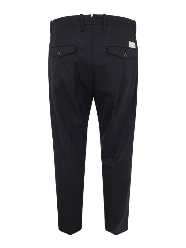 Pantaloni Stretch Con Pences