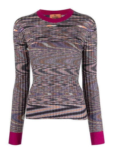 Maglia In Misto Cashmere E Seta