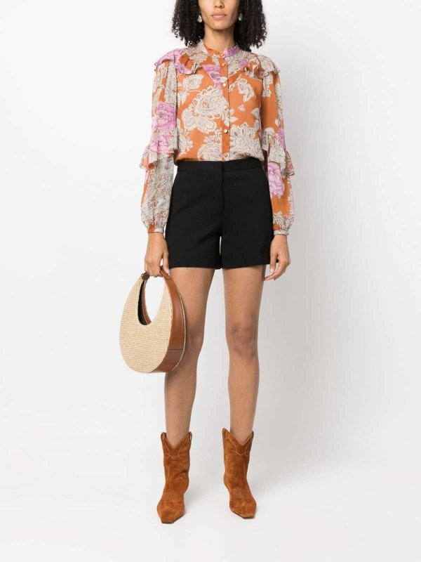 Blusa Con Stampa Floreale