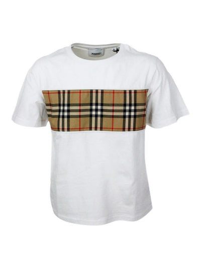 T-shirt E Polo Burberry Bianca