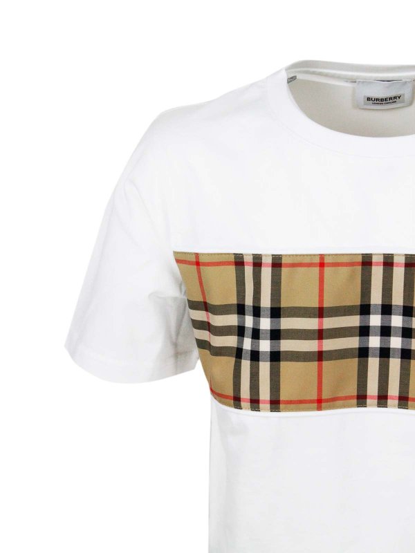 T-shirt E Polo Burberry Bianca