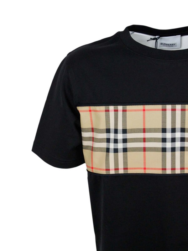 T-shirt E Polo Burberry Nera