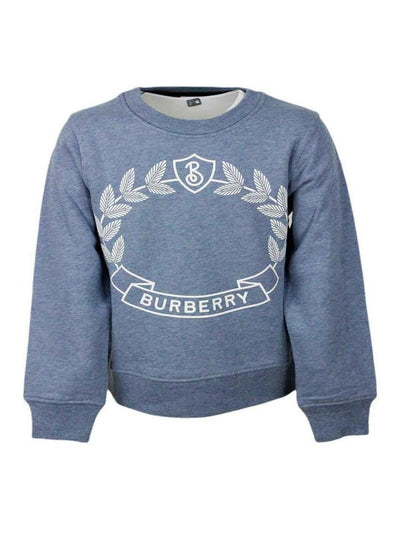 Maglione Burberry Di Colore Blu Chiaro