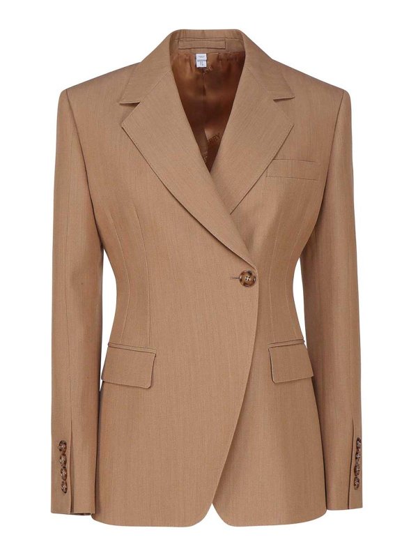 Blazer Sartoriale In Lana