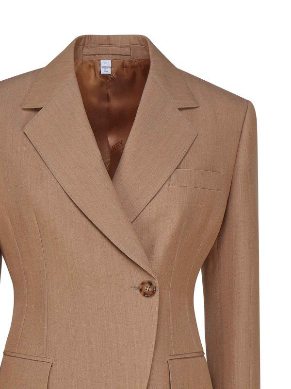 Blazer Sartoriale In Lana