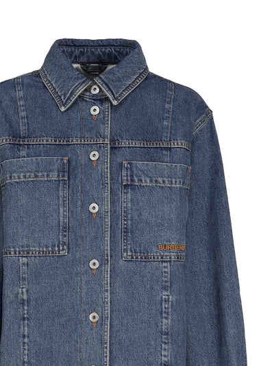 Camicia In Denim Oversize