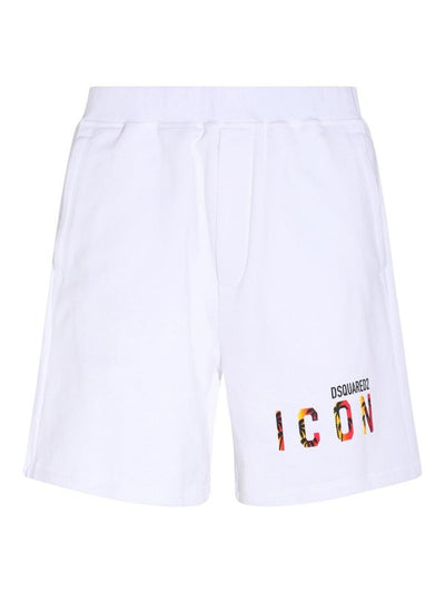 Short In Cotone Bianco