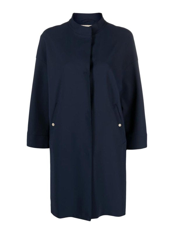 Cappotto Corto Blu