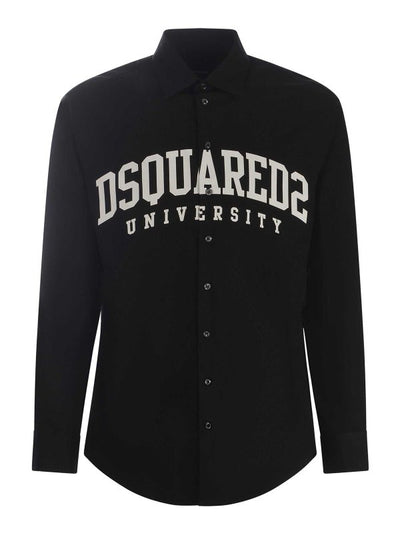 Camicia Dsquared2 Universitari In Cotone