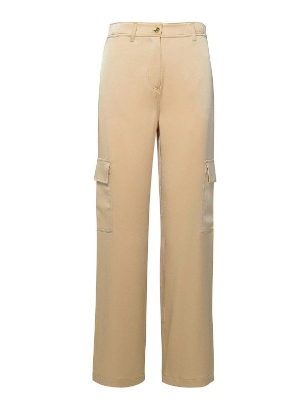 Pantalone Cargo Satin