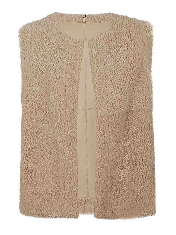 Gilet In Pelle Grace