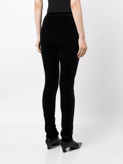 Pantaloni Skinny In Velluto