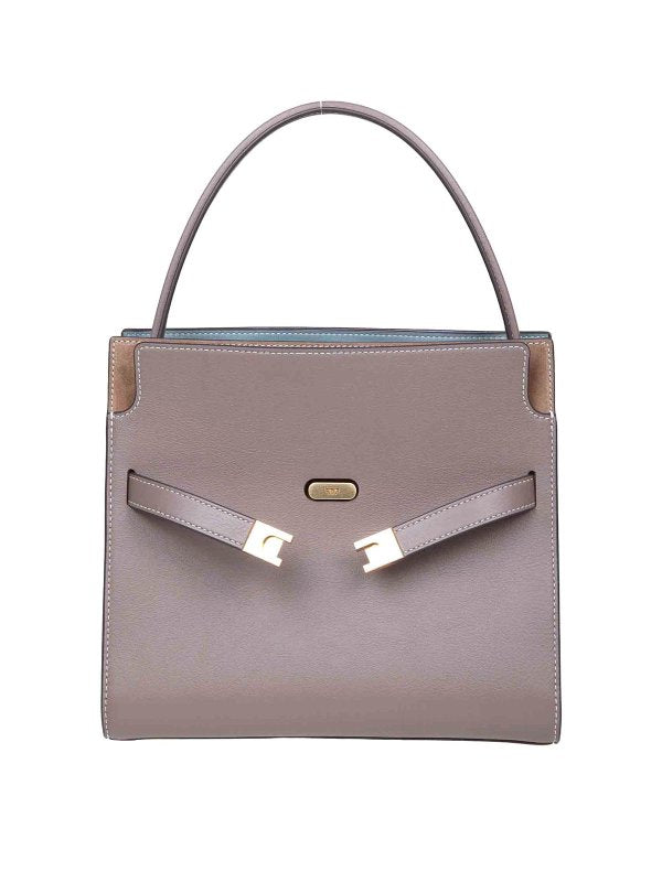 Borsa Lee Radziwill Small In Pelle  Tortora