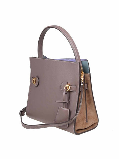 Borsa Lee Radziwill Small In Pelle  Tortora