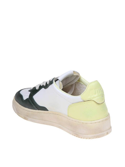 Sneakers In Pelle Super Vintage