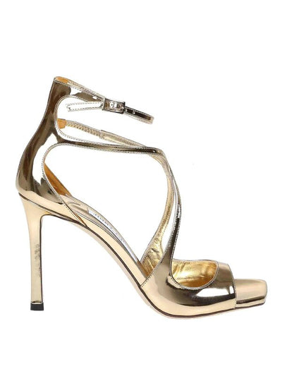 Sandalo Azia 95 In Pelle Metallizzata  Oro