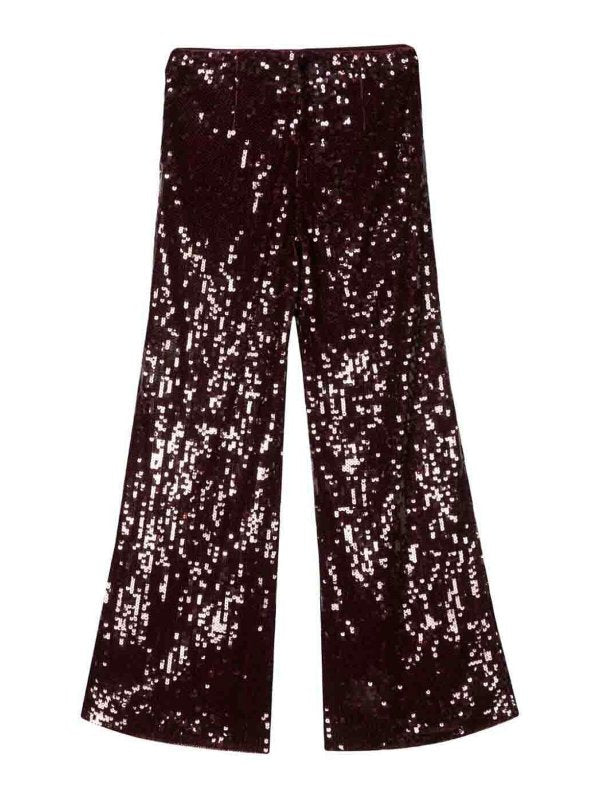 Pantaloni Con Paillettes