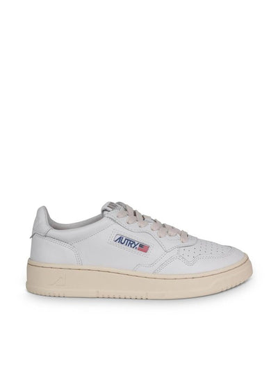 Sneakers Basse In Pelle