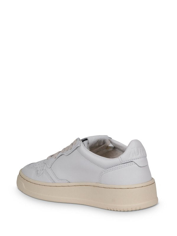 Sneakers Basse In Pelle