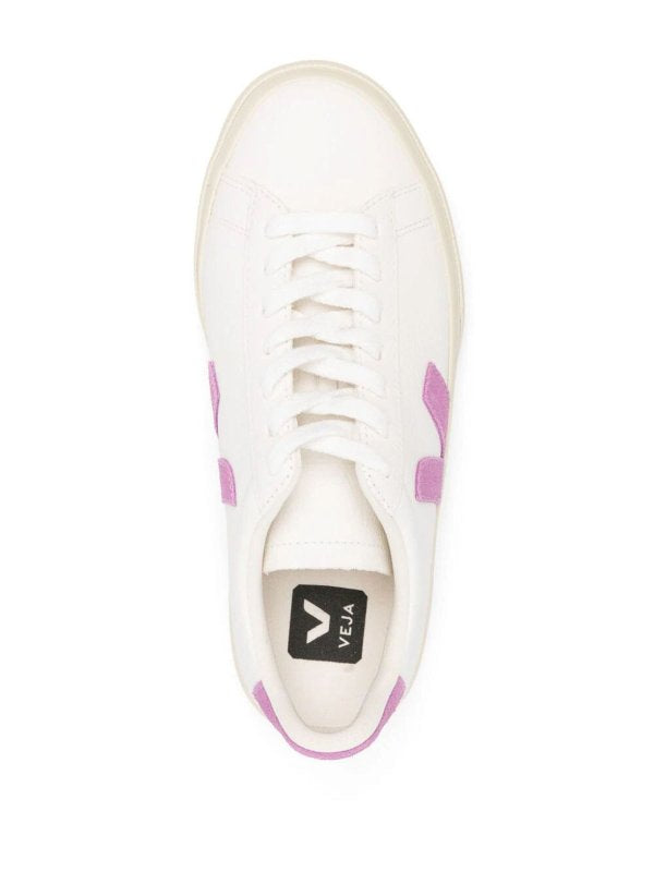 Sneakers In Pelle Con Logo