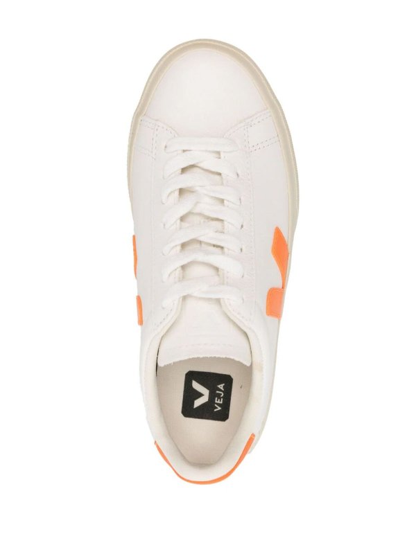 Sneakers In Pelle Con Logo